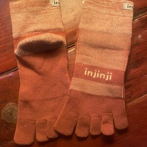 Injinji Orange Toe Socks